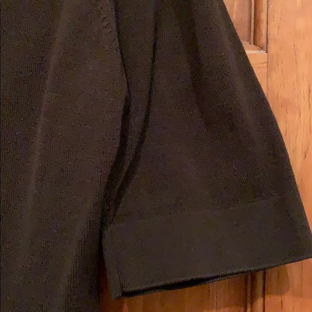 Chocolate brown short sleeved cardigan - Picture 3 of 4